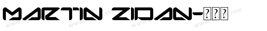 Martin Zidan字体转换